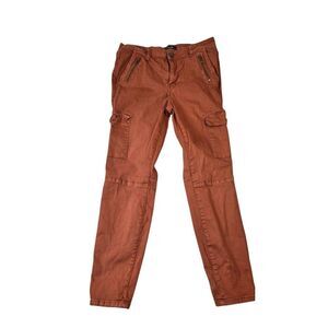Ashley Mason Size 13/31 Rust Colored Cargo Jeans